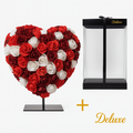 Hart DELUXE op standaard, plant in pot