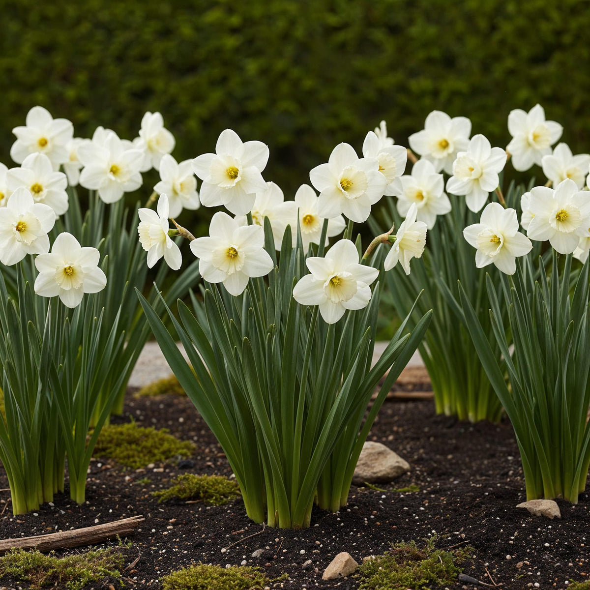 Narcis Mount Hood, kenmerkend blad