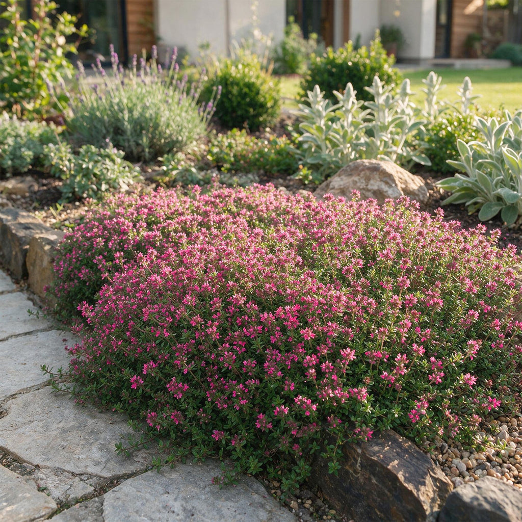 Thymus praecox 'Red Carpet' - rode kruiptijm, gezonde plant