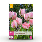 Tulp Double Pink, detail van het blad