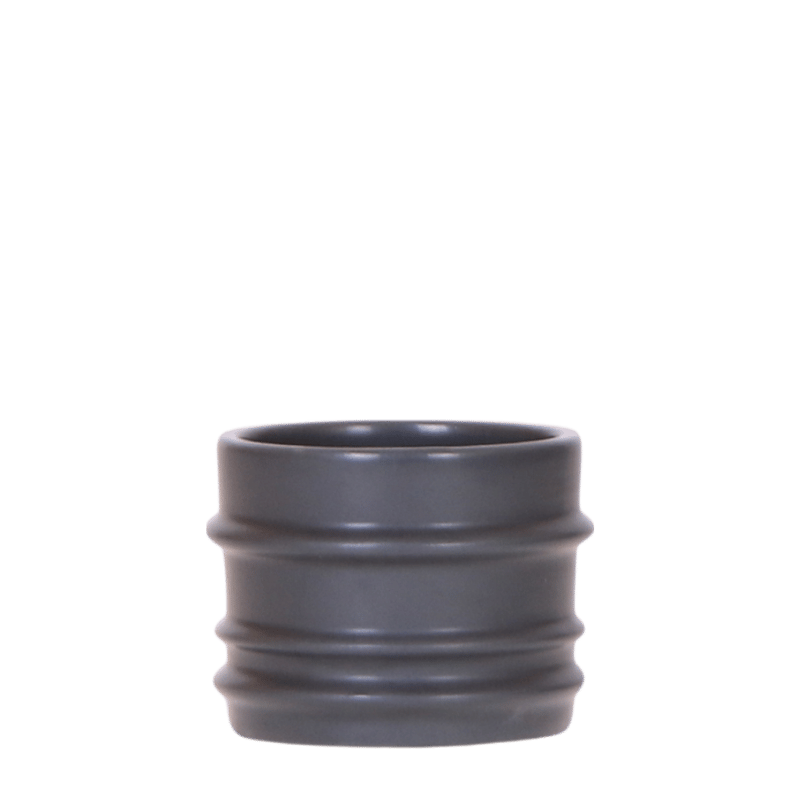 Kolibri Home Mellow sierpot - zwart - Ø6 cm, plant in pot