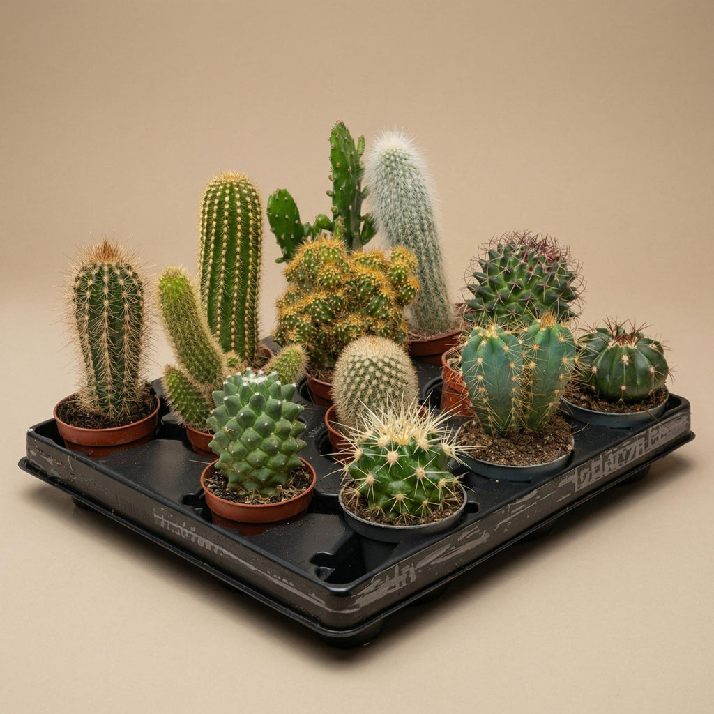 Cactus Set van 12, groeiwijze van de plant