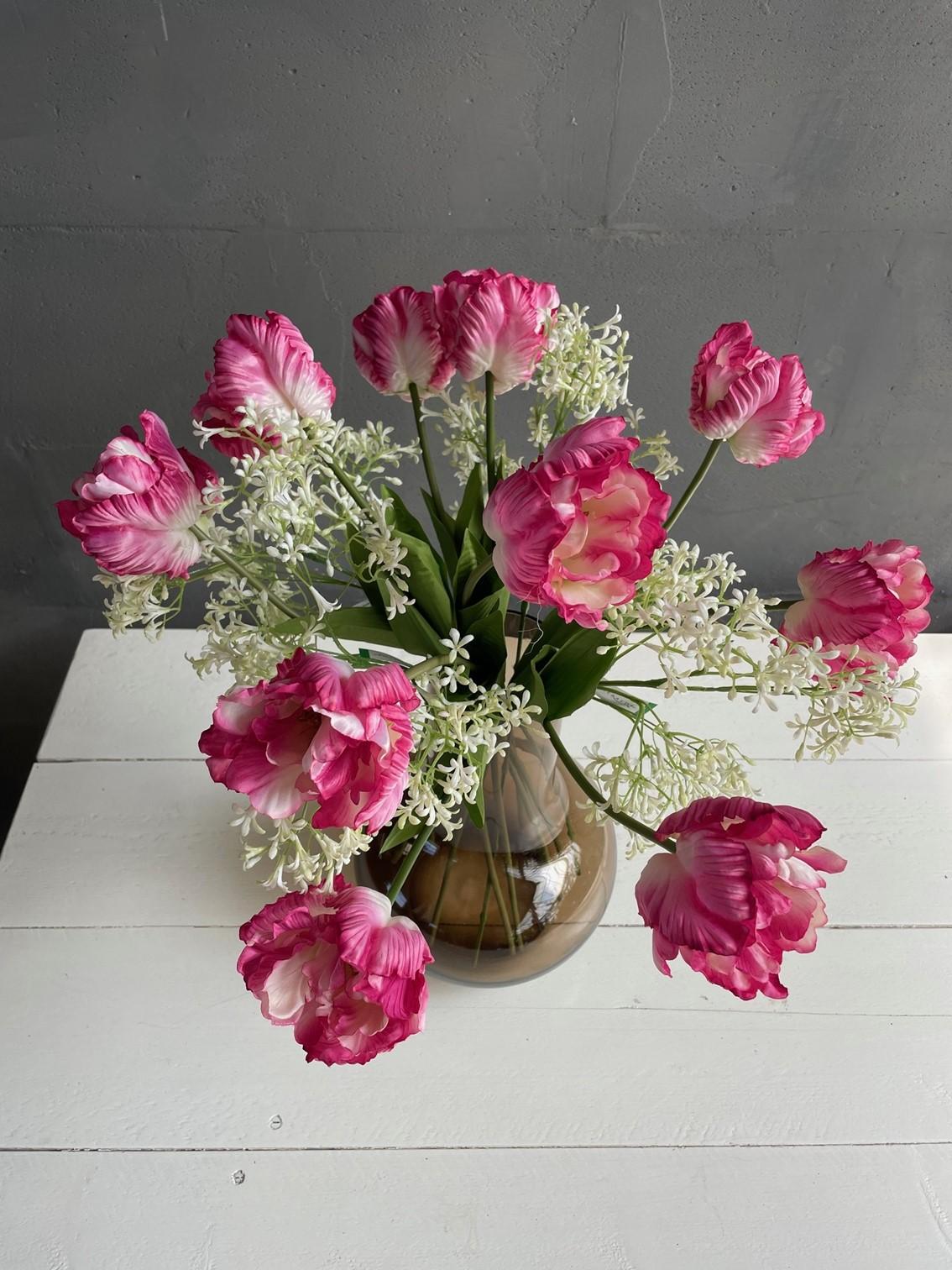 Kunstbloemen - Boeket L - Romantic Glam, gezonde plant