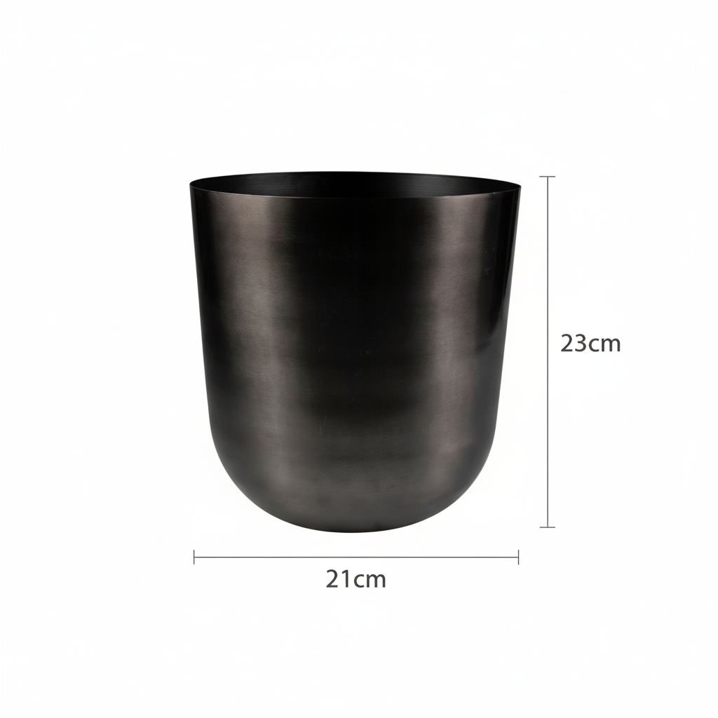 Pot Mayk Lead 22,5 cm, detail van het blad