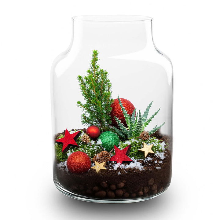 DIY kerstterrarium &