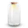 Terrarium fles met verlichting - Sven XL