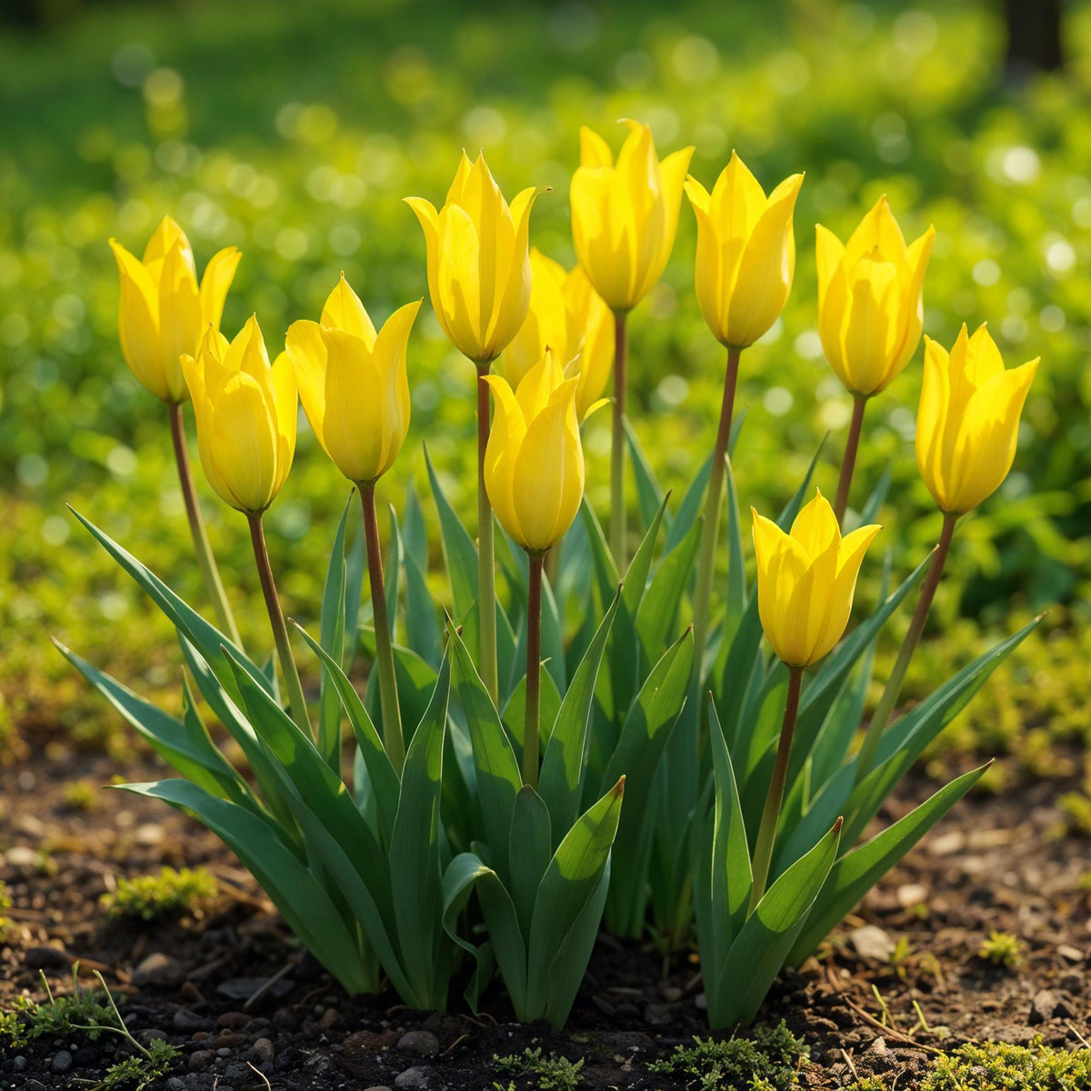 Tulp Sylvestris, kenmerkend blad
