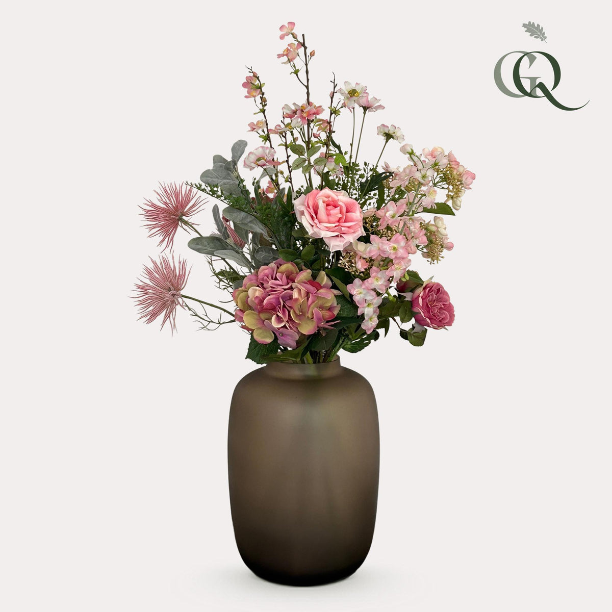 Kunstbloemen - Boeket L - Pretty Pink, groeiwijze van de plant