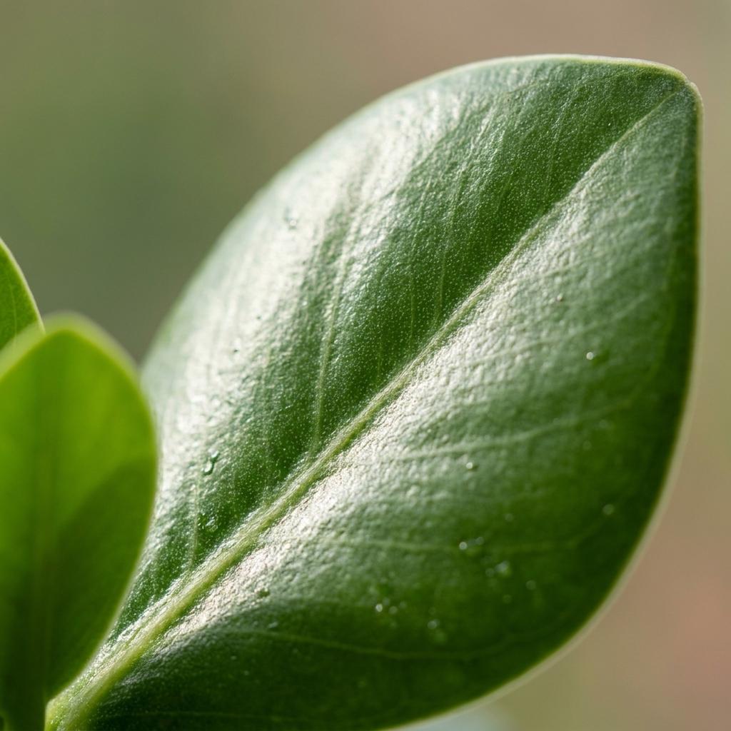 Clusia Princess, groene bladeren