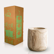 Pot - Hout lichtbruin - Pia pot - L