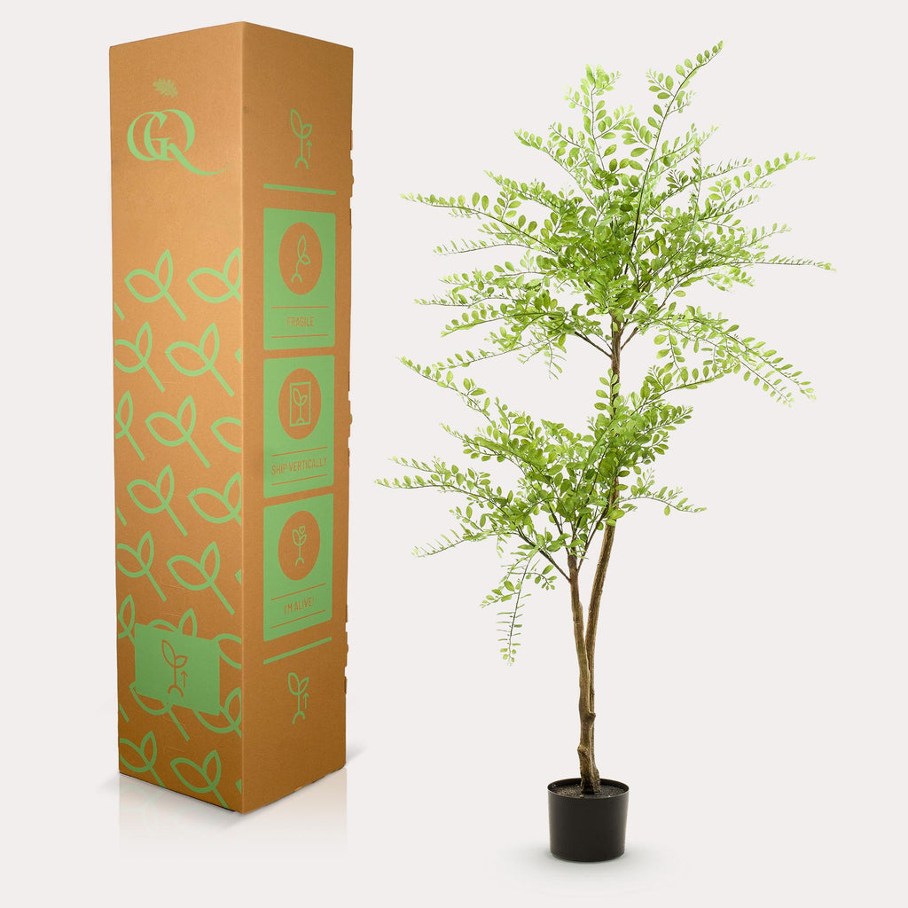 kunstplant - Sophora tree  - Honingboom, groene bladeren