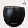 Pot Belia vintage black, zwart, maat L, H28 x B33 cm
