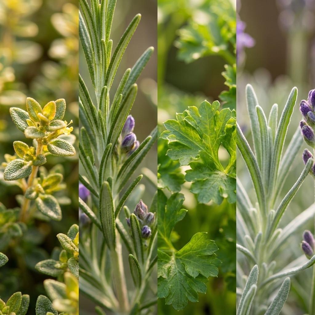 Italiaanse Kruidenmix, kenmerkend blad