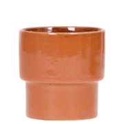 Kolibri Home Timeless sierpot - oranje - Ø9 cm