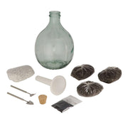DIY terrarium set 5 liter, gesloten ecosysteem, geschenkdoos