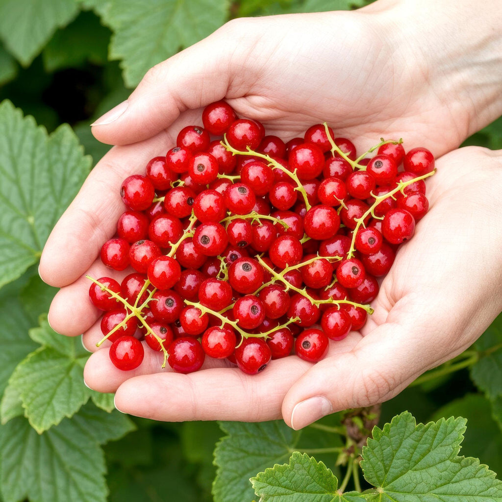 Rode bes Ribes rubrum Jonkheer van Tets, groeiwijze van de plant