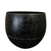 Pot Belia vintage black, zwart, maat XL, H33 x B38 cm