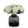 Kunstbloemen Solo - wit - hortensia - x 8