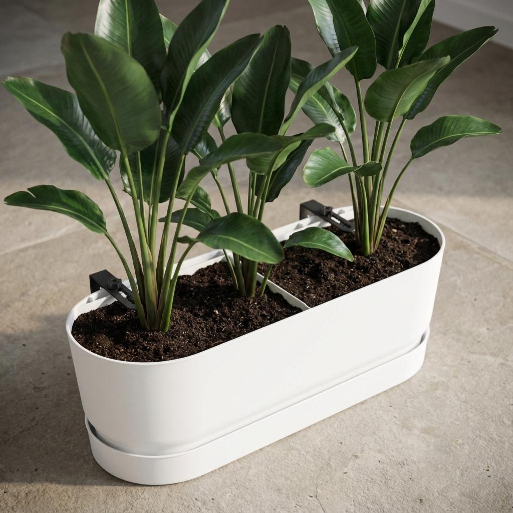 Productfoto van Elho Pot Greenville Easy Balcony D25cm - Wit