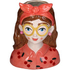 Vaas Fashion Lady ‘Jessie’, groene bladeren