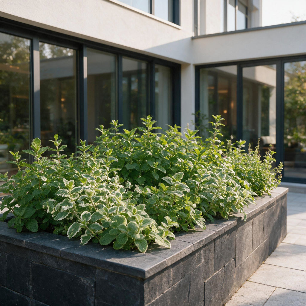 Borderpakket vaste planten, theekruiden, plant in pot