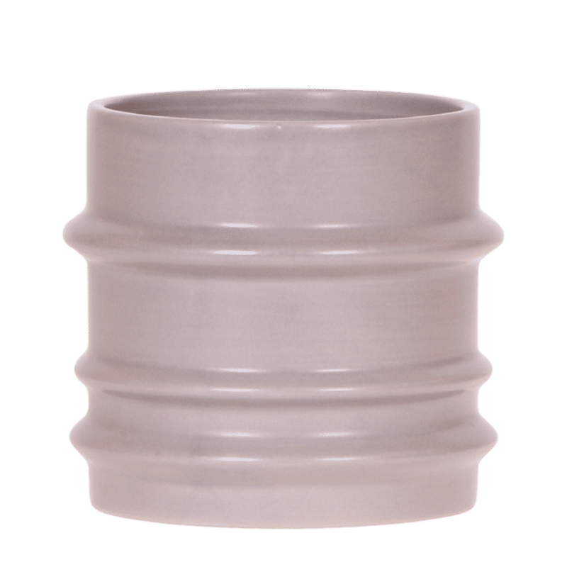 Kolibri Home Mellow sierpot - grijs - Ø9 cm, plant in pot