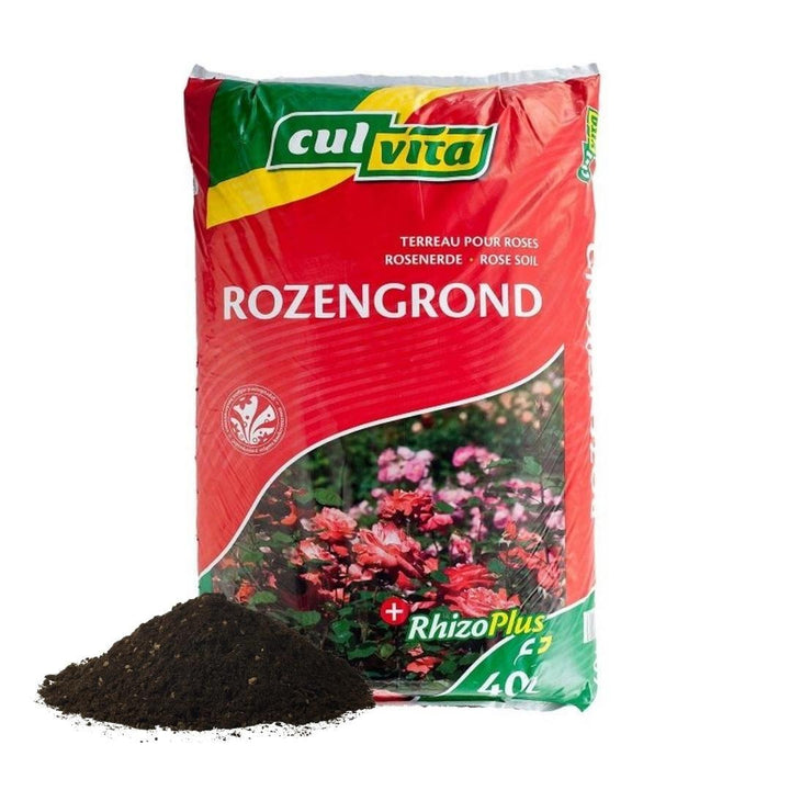 Culvita rozengrond met RhizoPlus wortelverbeteraar, 40 liter