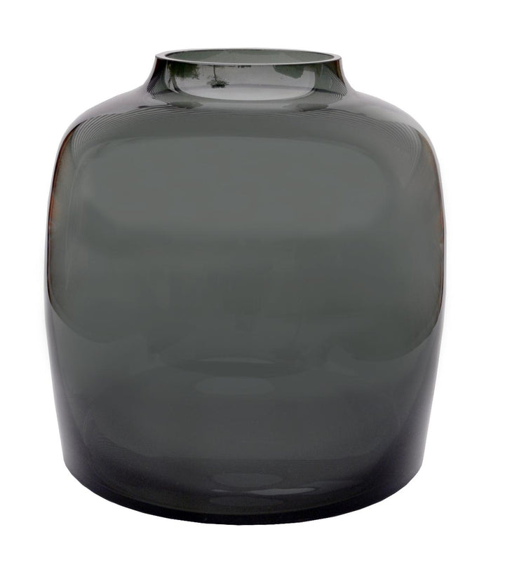 Vaas glas - M - Bartica - Grijs