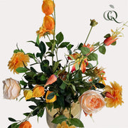 Kunstbloemen - Boeket L - Pretty Orange