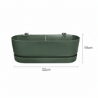 Productfoto van Elho Pot Greenville Easy Balcony D25cm - Leaf Green