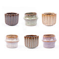 Potjes Barcelona, set van 6 keramisch, Ø8 cm, H6,4 cm, plant in pot