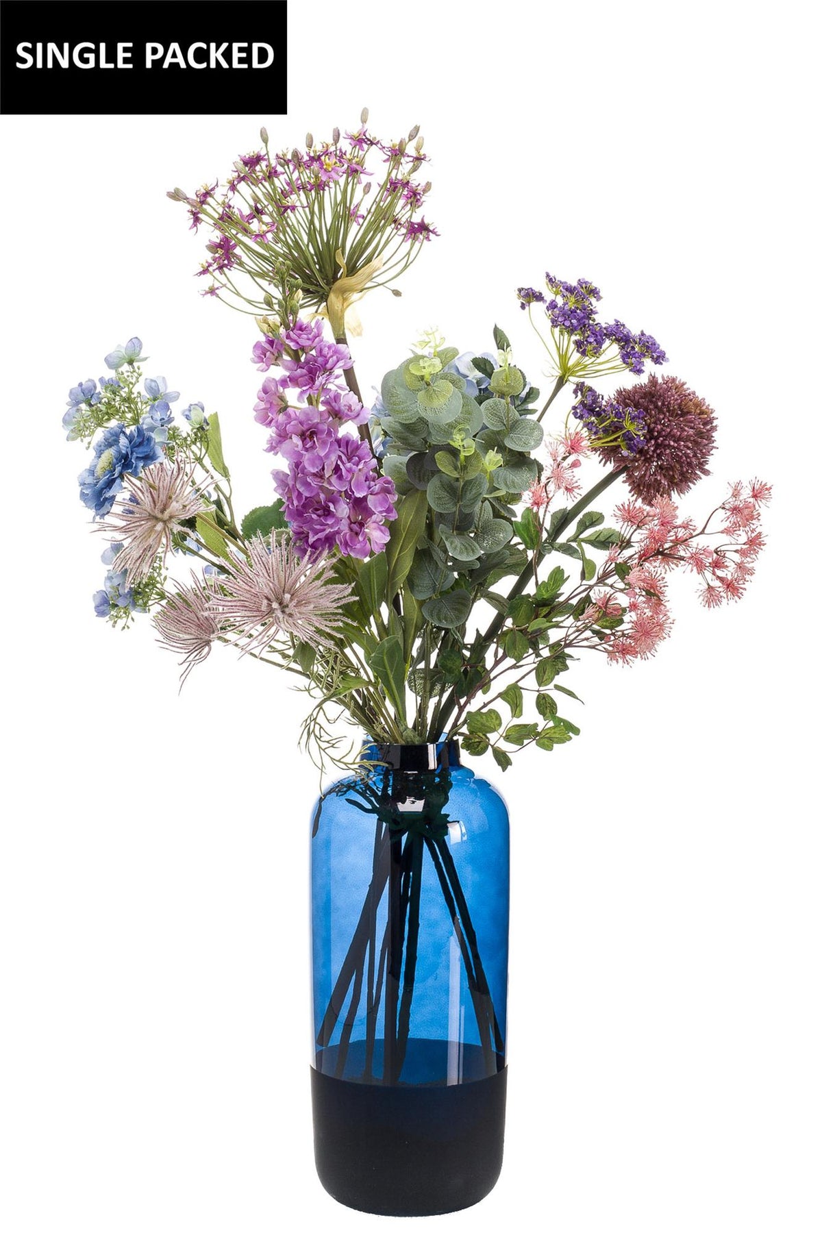 Kunstbloemen - Boeket XL -  Power of Pastels, kenmerkend blad