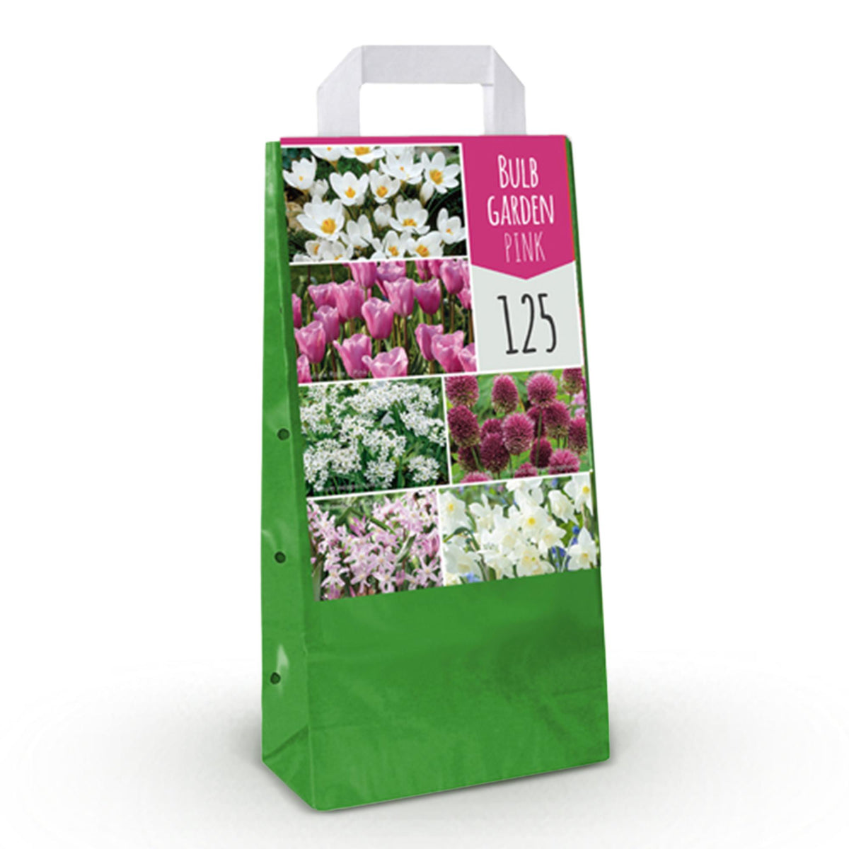 Bulb Garden Pink mix, detail van het blad