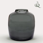 Vaas glas - M - Bartica - Grijs