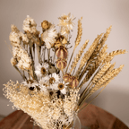 Detailfoto van Droogbloemenboeket naturel - klein