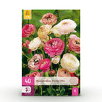 Ranunculus Pastel Mix, kenmerkend blad