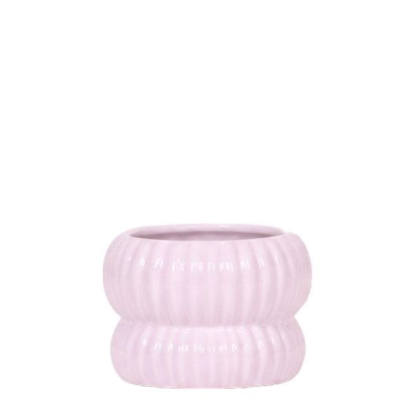 Kolibri Home Horizon sierpot - lichtroze - Ø6 cm