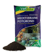 Culvita mediterrane potgrond met RhizoPlus, 40 liter