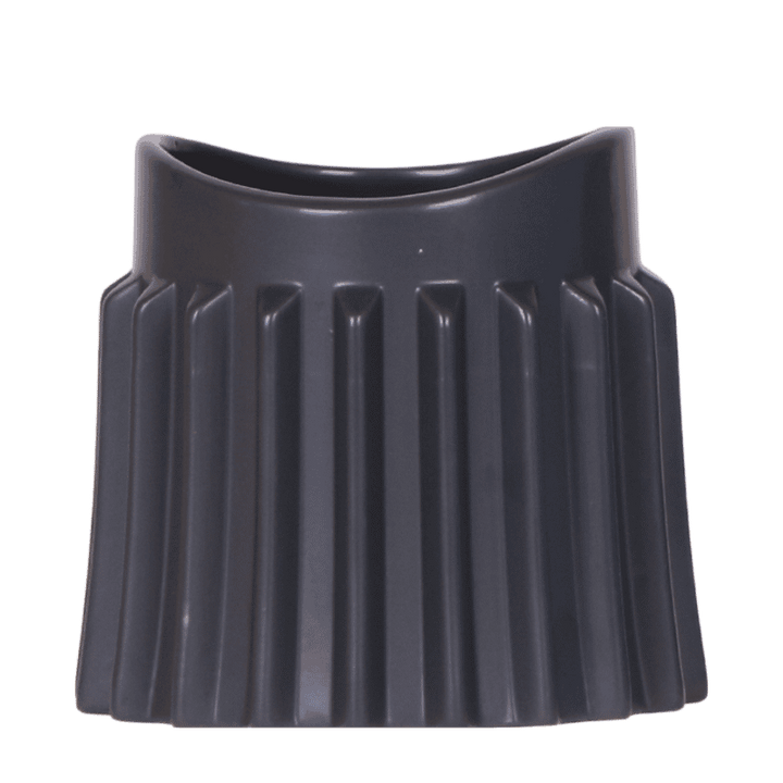 Kolibri Home Raw sierpot - zwart - Ø9 cm