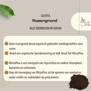 Culvita rozengrond met RhizoPlus wortelverbeteraar, 40 liter
