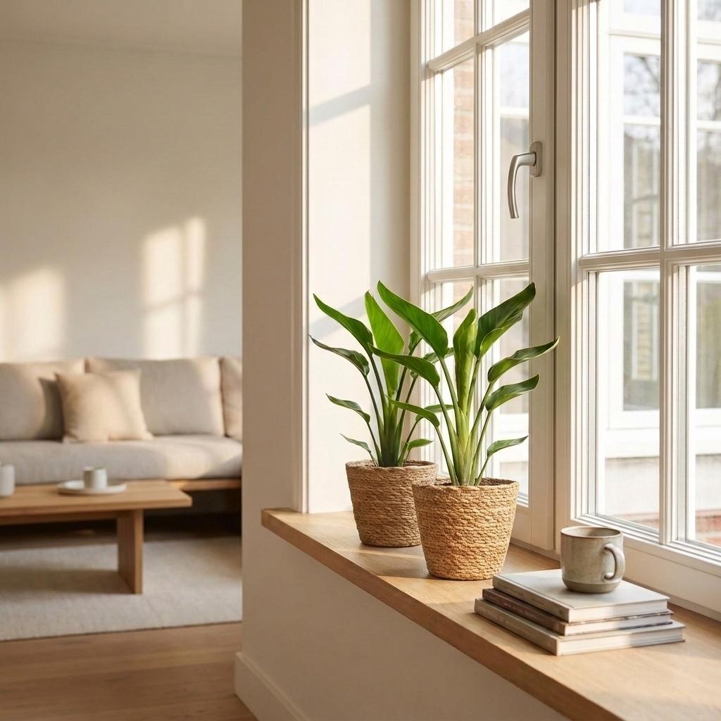 Strelitzia Reginea - Paradijsvogelbloem, kenmerkend blad