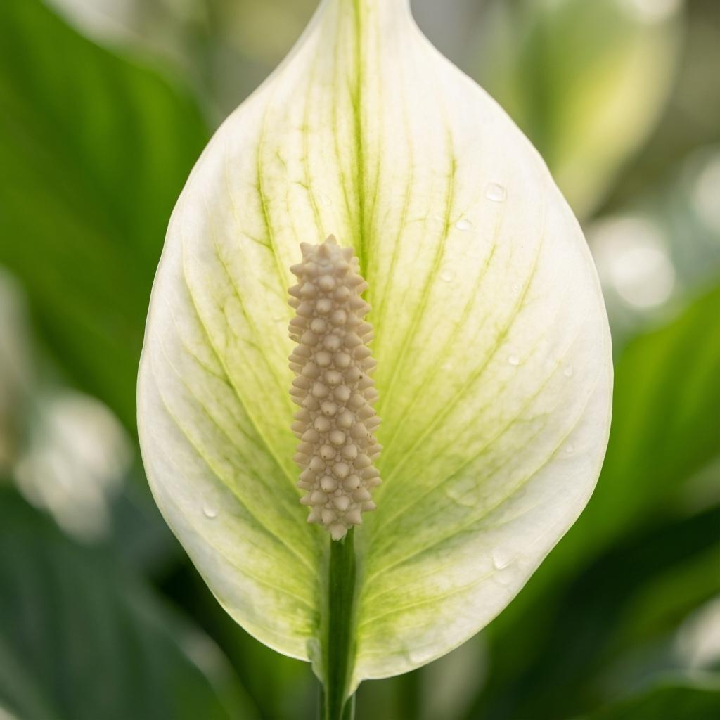 Spathiphyllum, kenmerkend blad