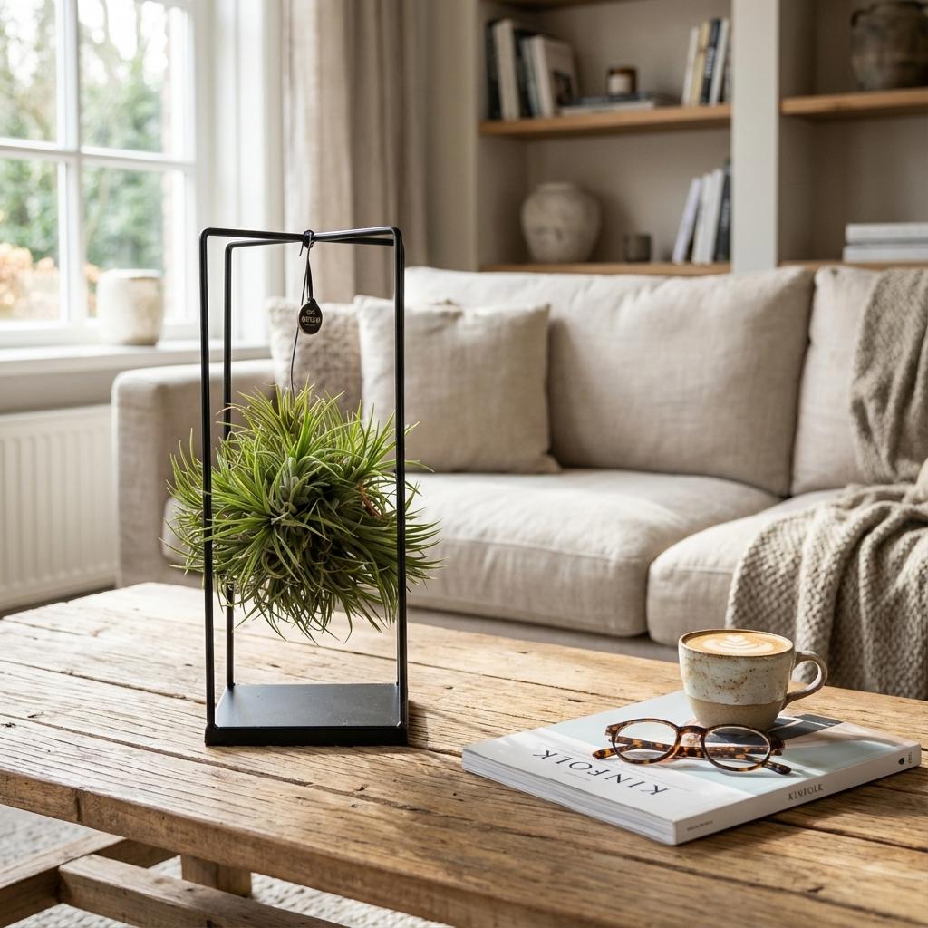 Tillandsia Luchtplant in Decor, plant in pot