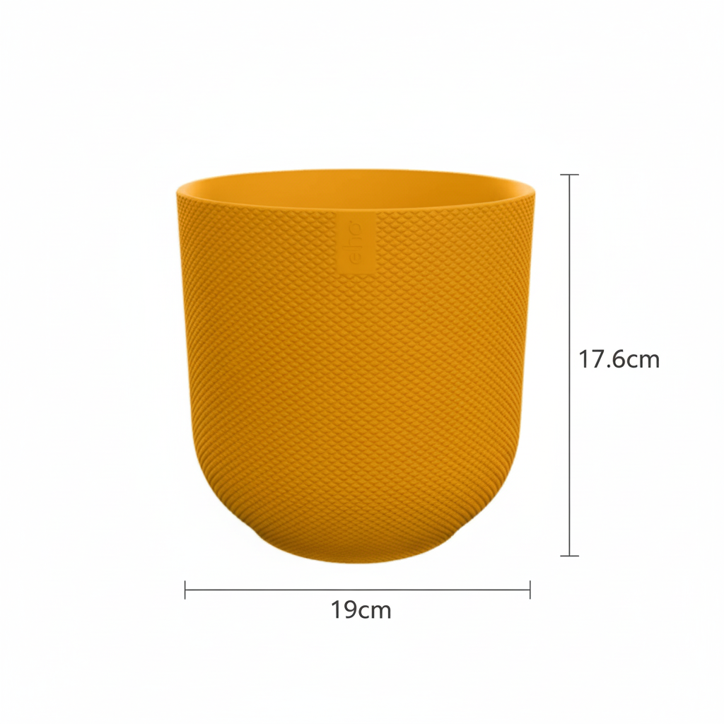 Detailfoto van Pot Elho Jazz Round Amber Yellow - D19