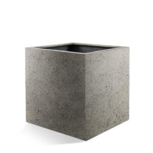 Pot Grigio Cube Natural Concrete | Potmaat Ø50cm | Hoogte ↕50cm